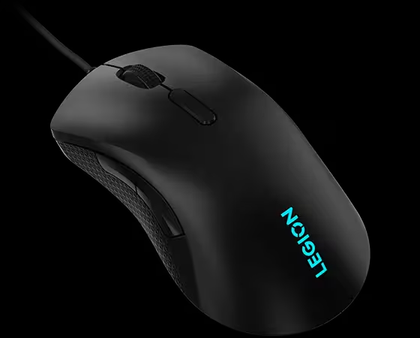 LENOVO LEGION M300 RGB GAMING MOUSE GY50X79384 | 8 Programmable Buttons, 16.8m RGB Logo, Upto 8000DPI, Textured Side Grip