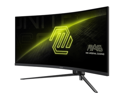 MSI MAG 345CQR - 9S6-3DD14H-006 | Curved Gaming Monitor, 34